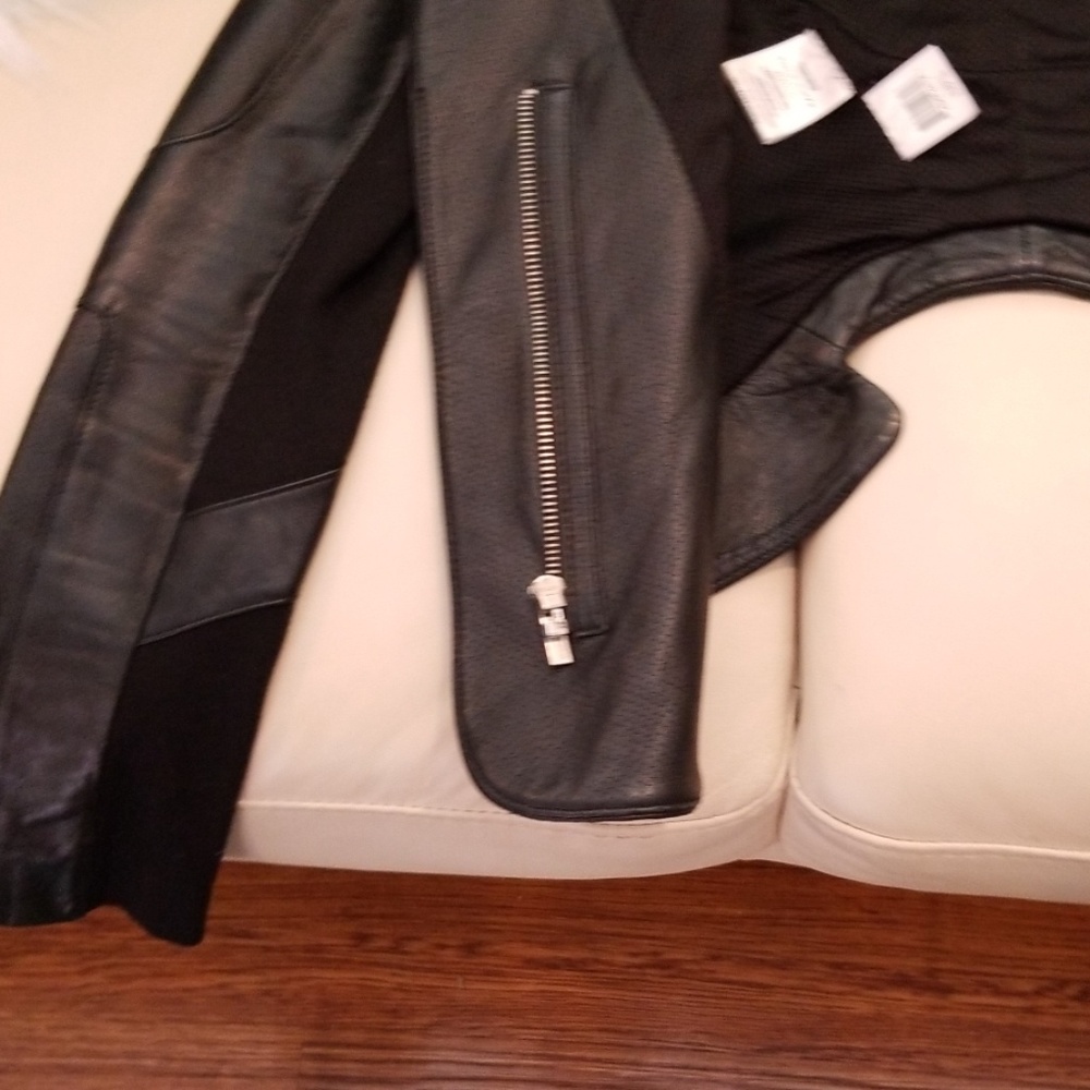 BCBG MAXAZRIA Leather Jacket - Picture 4 of 8